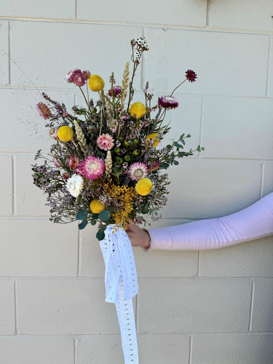 Wedding Bouquet - Dried